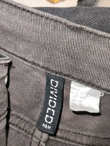 Flared Dark Wash Denim Jeans