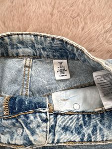 Light Wash Denim jorts