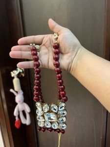 Exquisite Kundan &amp; Pearl Necklace Set