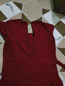 Maroon Jumpsuit ♥️♥️♥️♥️