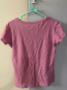 Pink Short Sleeve T-Shirt