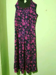 Stylish Floral Print Dress
