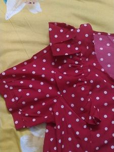 Cherry Red Top