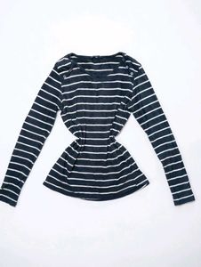 Striped Long Sleeve Top