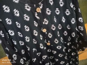 stylish Black Indowestern Maxi Dress / Gown Kurti