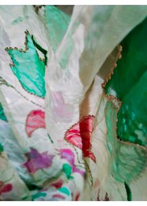 chata pati sequence work dupatta