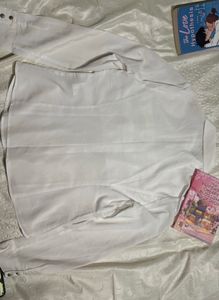 JoinuS (조이너스) Vintage Layered Frill White Shirt