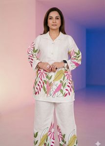 Embroidered Kurta Pant Set