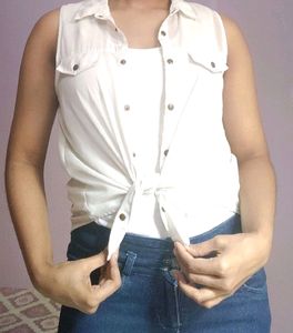 Sleeveless Shrug