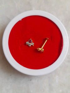 beautiful New earrings gold