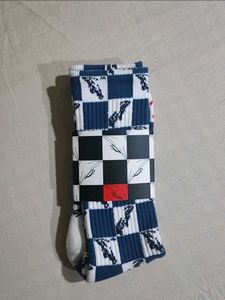 3 Chrome Hearts Checkerboard Socks Large