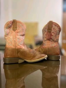 Stylish Embroidered Cowboy Boots