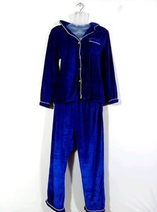 Dark Blue Nightsuit Set (Women)