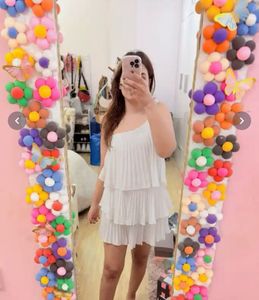 Berrylush white short dress