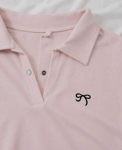 🎀 Newme Baby Pink Polo Top 🌸