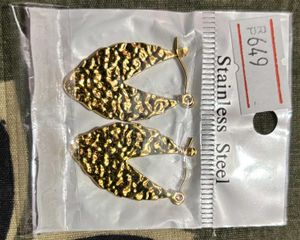 Gold Leaf Earrings