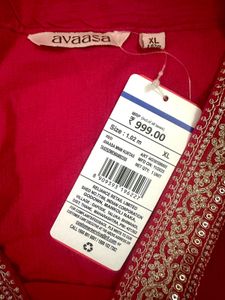 Elegant mind blowing Pink Embroidered Kurta