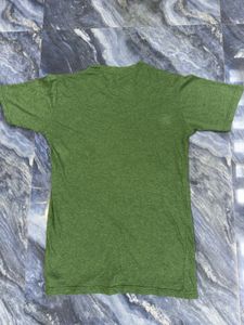 Green Graphic Print T-Shirt