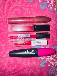 5 Assorted Lip Gloss &amp; Mascara Set