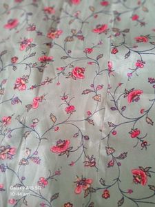 Floral Print Fabric lehenga