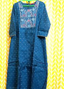 Elegant Embroidered Kurta
