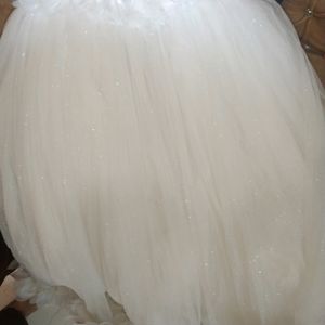 Girls White Gown