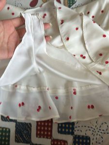 ZARA Cute Strawberry Print Mini Skirt