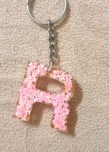 Resin Handmade Alphabet Keychain