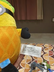 Pineapple Minion Plush Toy plus key chain combo