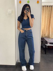 Classic Blue Denim Jeans