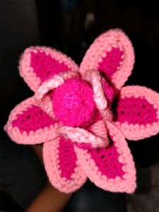 Handmade Crochet Flower Decor