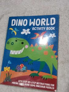 Dino World Activity Book