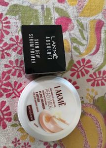Lakme Absolute Skin Dew Primer & Peach Milk Creme