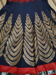 Beautiful embroidered anarkali set