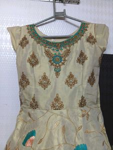 Elegant Embroidered Anarkali Dress