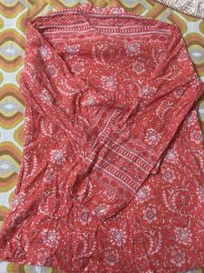 Beautiful Floral Print Kurta Top