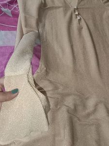 Beige Dress w free delivery