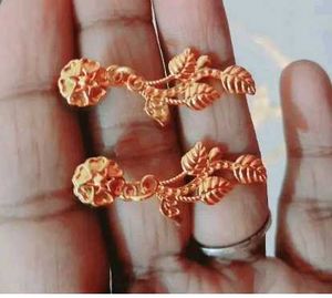 2 Gold Plated Necklace Set With Pretty Earings