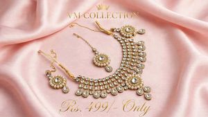 Elegant dimond Necklace Set
