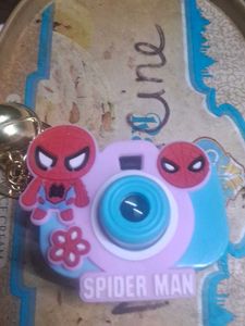 Spider-Man Camera Keychain