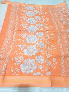 ☀️ Summer Special ☀️ New Cotton Zari Border Saree