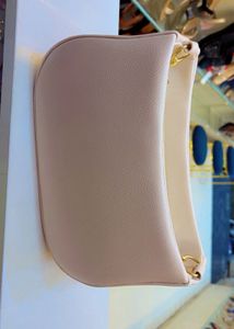 Elegant Clutch with Gold Accent