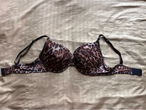 Animal Print Push Up Bra
