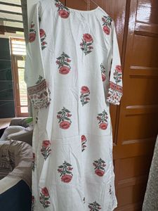 Elegant Printed Kurta Set with Dupatta