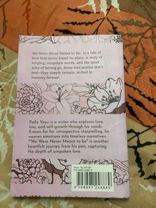 Book: We Were Never Meant To Be