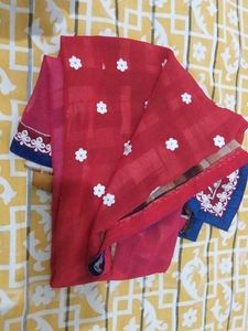 Red Saree
