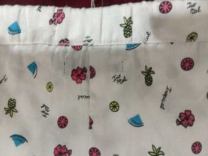 Cute Print Pajama Shorts