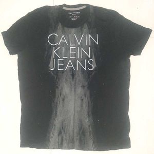 Calvin Klein Jeans Black Graphic XXL T-Shirt