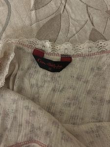 Vintage Y2K Floral Lace Ruffle Cami