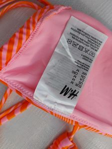 🍁🍂hot H&amp;M Bikini Bralette Tie Up Top